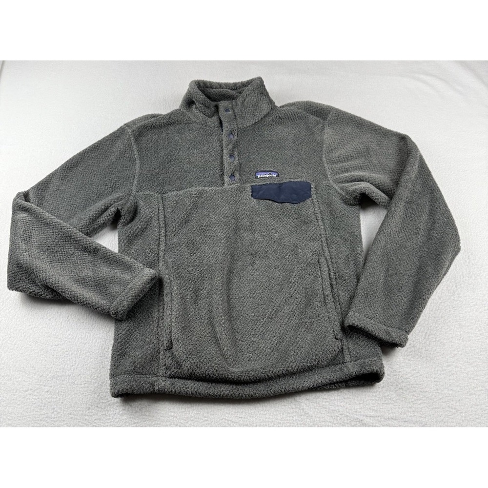 Women's Patagonia Retool Snap T Pullover Jacket Size Small Fleece